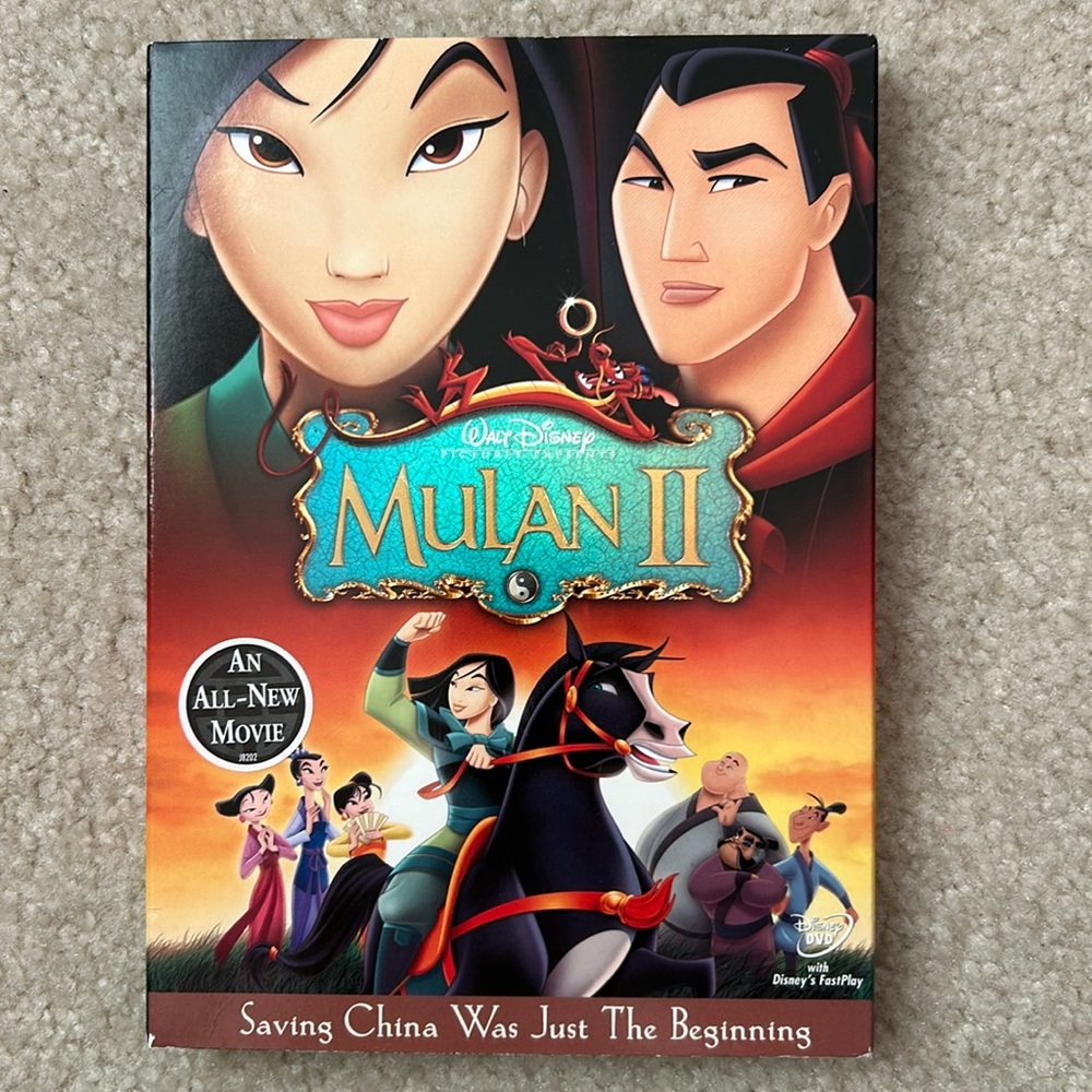 Mulan II dvd